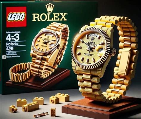 is rolex lego real.